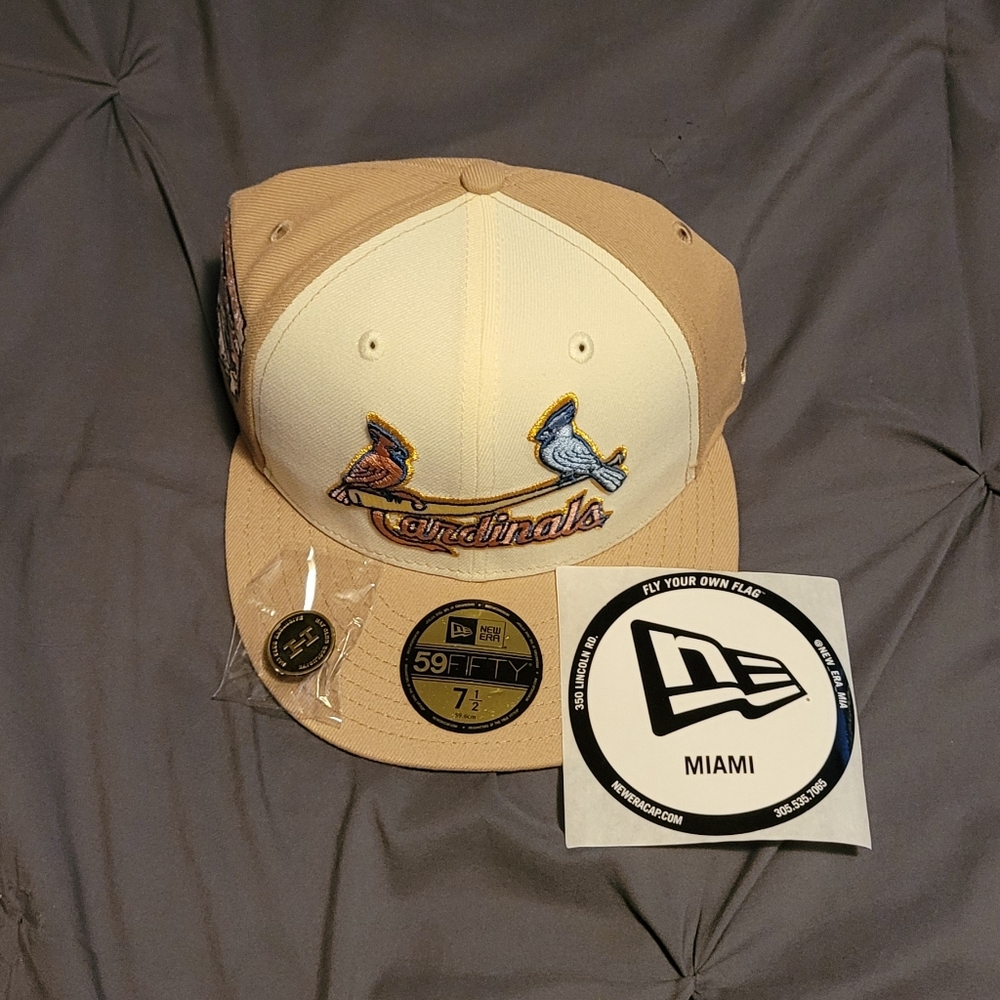 Rare Exclusive Sugar Shack St. Louis Cardinals New Era 59Fifty - Size 7 1/2